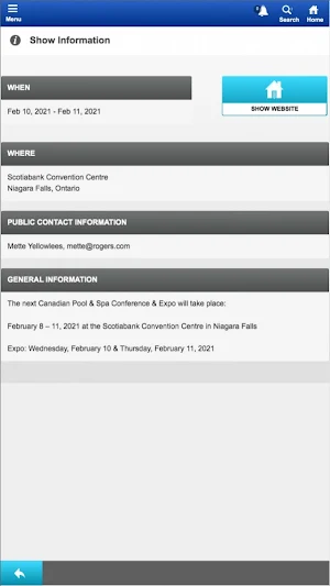 Canadian Pool & Spa Expo Screenshot 3