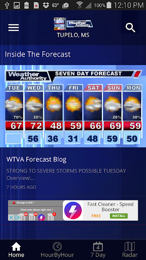 WTVA Weather Screenshot 0
