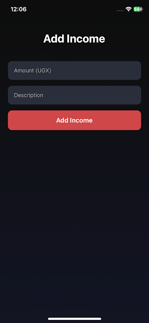 Wash Expenses Tracker Screenshot 1