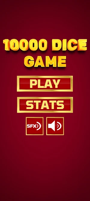 10000 Dice Game - for seniors Screenshot 0