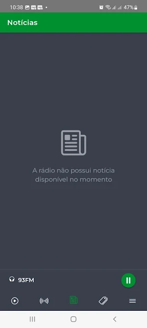 93FM - Vacaria Screenshot 2