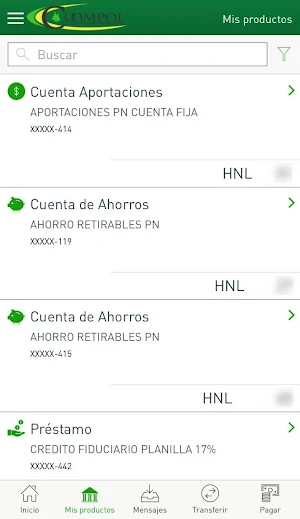 Coompol Móvil Screenshot 1