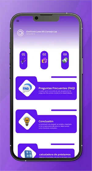 Conficreo Loan MX Consejo Tips Screenshot 2