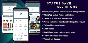 Status Save All in One - Save Stories Video Photo Screenshot 0