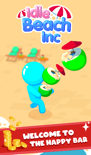 Idle Beach Inc: Cooking Tycoon Screenshot 0