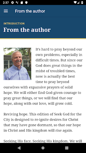 Seek God for the City 2020 Screenshot 3