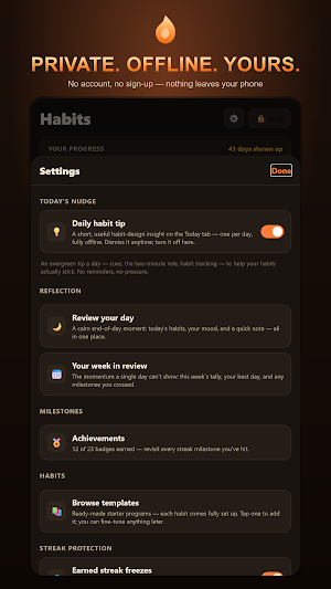 Habit Tracker: Routine Planner Screenshot 3