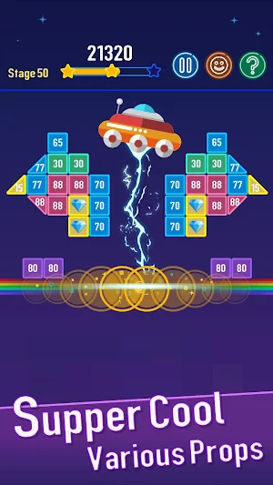 Balls Bricks Breaker - Galaxy Shooter Screenshot 1