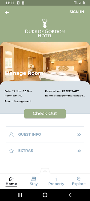 Duke of Gordon Hotel Screenshot 2