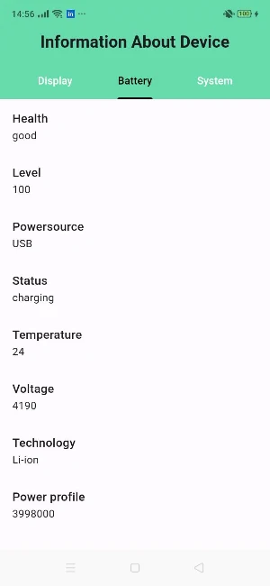 Device Information Screenshot 3