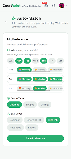 CourtValet Screenshot 3