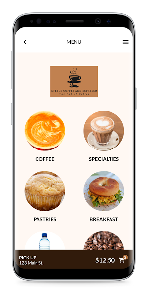 Steele Coffee Screenshot 1