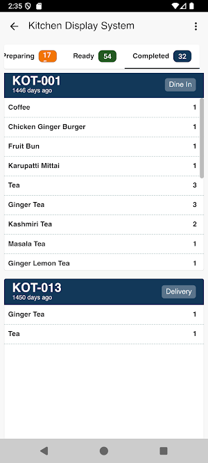 Ravzora Dispatch Display App Screenshot 3
