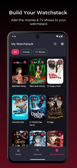 Watchstack - Find Movies & TV Screenshot 2