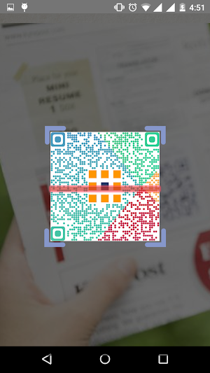 QRcode-Barcode Scanner Screenshot 2