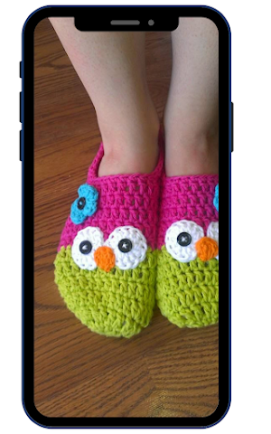 Crochet Slippers Screenshot 1