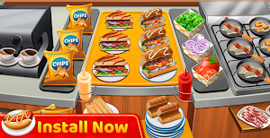 Cooking Empire 2020 - Cooking Games for Girls Joy Screenshot 0