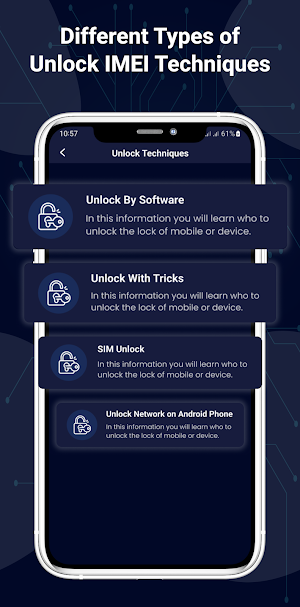 Unlock IMEI: Unlock Device Screenshot 2