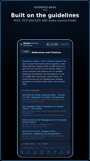 Stroke Mimics Screenshot 3