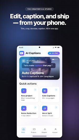 Captions AI : Video Subtitles Screenshot 0