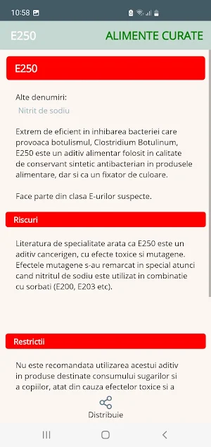 Alimente Curate Screenshot 2