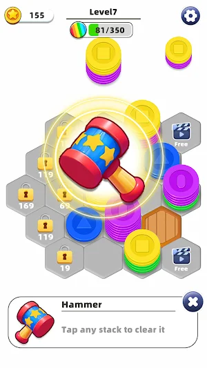 Hexa Coin Sort Screenshot 3