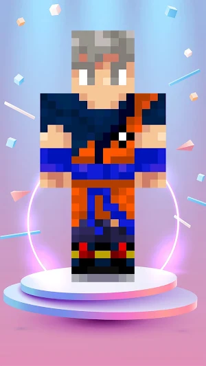 DBZ Skin for Minecraft Screenshot 1
