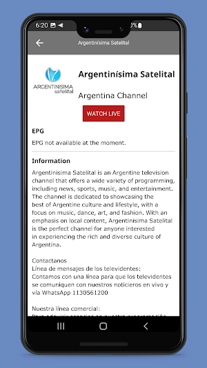 TV Argentina en Vivo HD Screenshot 3