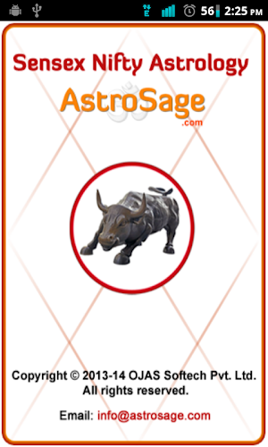 Sensex Nifty Astrology Screenshot 0