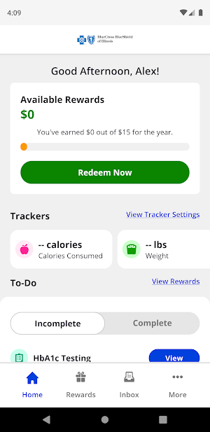 BCCHP IL Rewards Screenshot 0