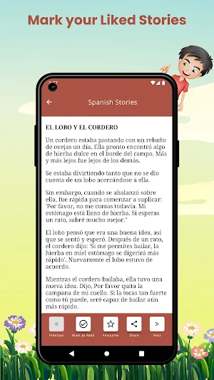 Spanish Kids Stories Screenshot 3