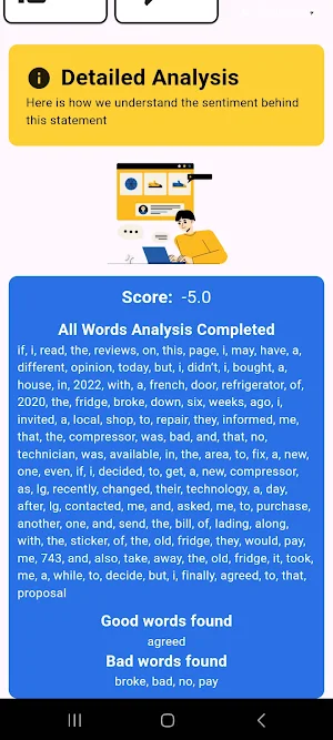 Sentiment Sleuth screenshot 5