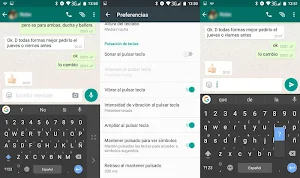 como cambiar teclado de whataps Screenshot 1