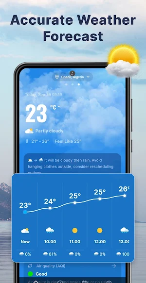 Weather Live - Daily Forecast Screenshot 0
