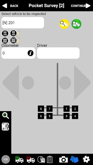 Budini Survey PDA Screenshot 1
