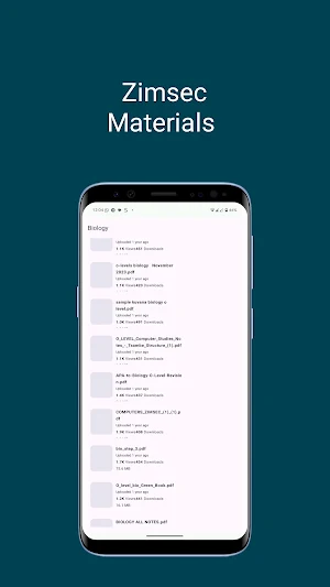 Zimsec Past Papers & Notes Screenshot 0
