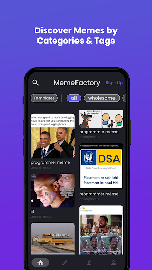 Meme factory Screenshot 1