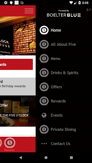 Five O'Clock Steakhouse Screenshot 1