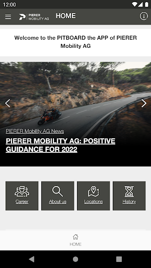PITBOARD by PIERER Mobility AG Screenshot 0