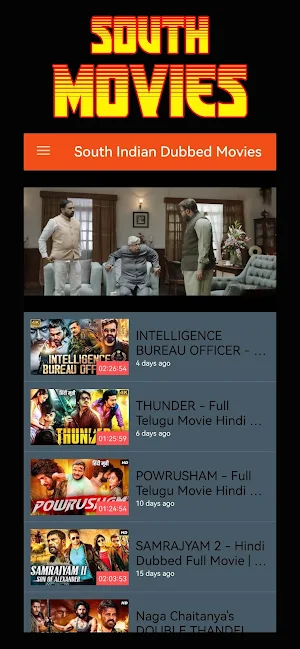 South Indian Dubbed Movies Screenshot 2