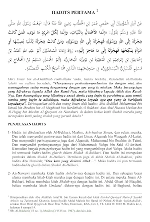 50 Hadits Inti Ajaran Islam Screenshot 1
