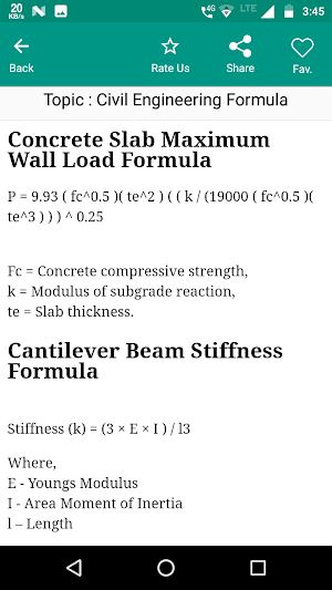 Civil Engineering pro screenshot 3