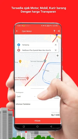 INDIJEK- Ojek Online Sampang Screenshot 1