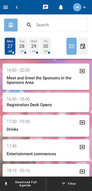 SBMAQ 2026 Conference App Screenshot 2