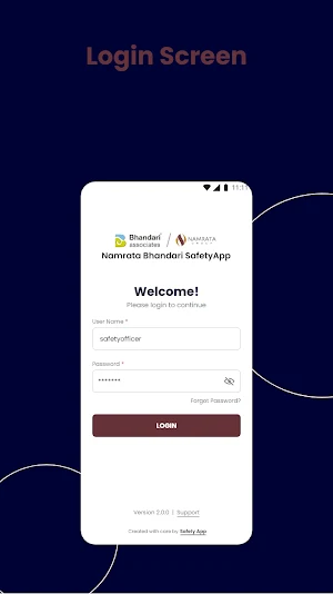 Namrata Bhandari SafetyApp Screenshot 1
