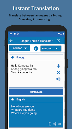 Ilonggo to English Translator Screenshot 0