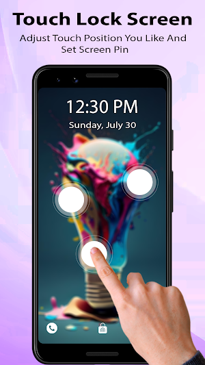 Touch Lock Screen Screenshot 0