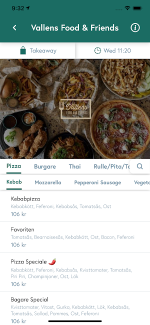 Vallens Food Screenshot 1