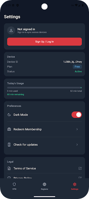 QuikVPN by Avanture Screenshot 2