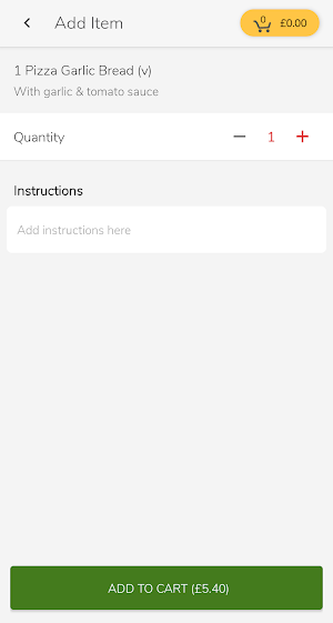 Olivetta Pizzeria Screenshot 1